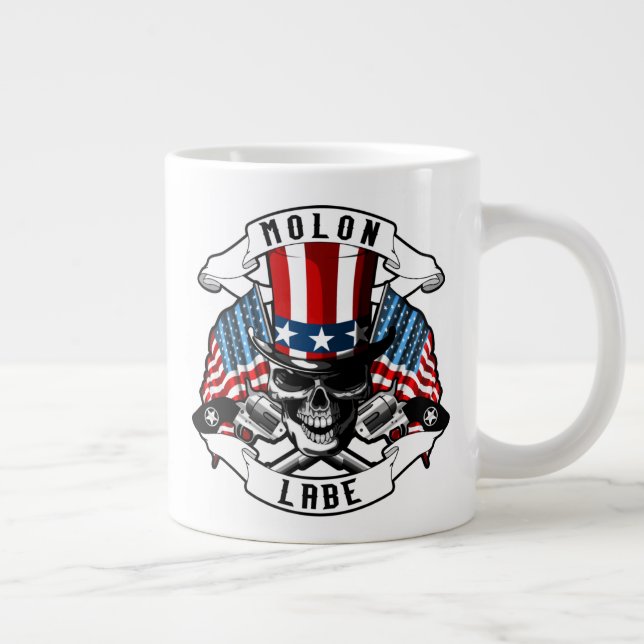 Grande Tasse "MOLON LABE" 20oz (Droite)