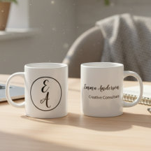 Monogramme Moderne Minimaliste
