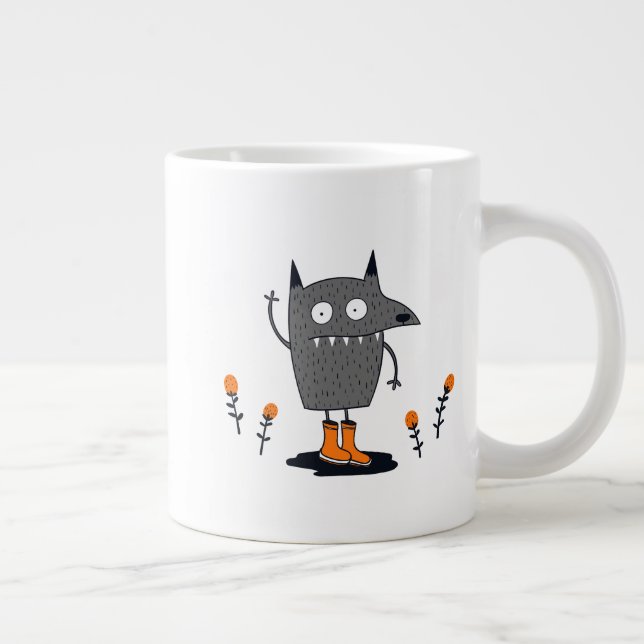 Grande Tasse Monstre Drôle (Droite)