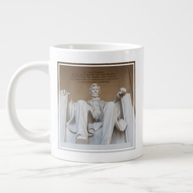 Grande Tasse Monuments | the Lincoln Memorial (Gauche)