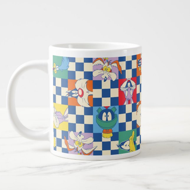 Grande Tasse Motif de jeton couleur LOONEY TUNES™ Checker (Gauche)