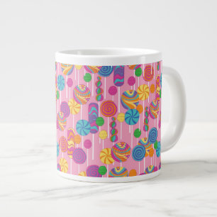 Grande Tasse Motif de sucrerie de lucettes