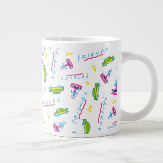 Grande Tasse Motif de taxi et de fontaine d'eau pour AMIS™ (Droite)