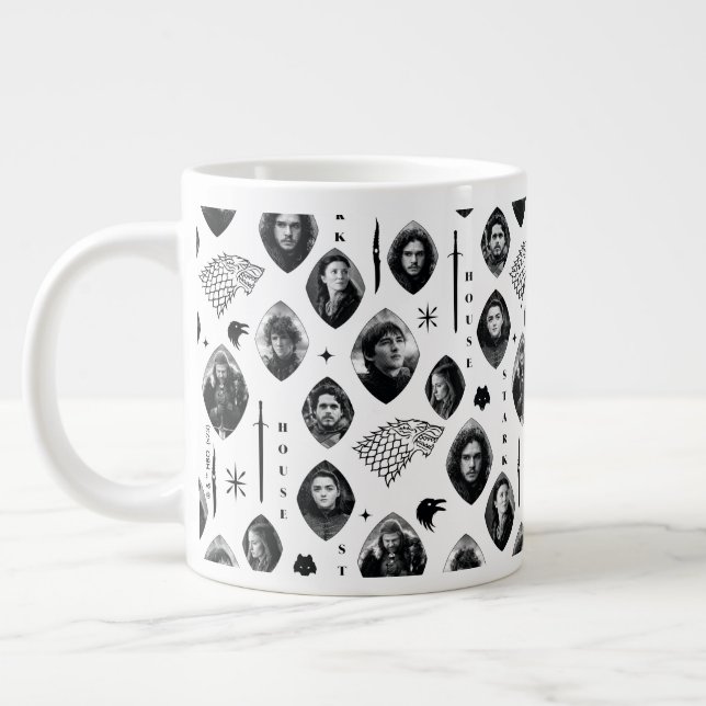 Grande Tasse Motif des icônes et des portraits Stark House (Gauche)
