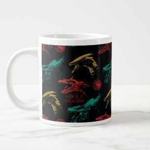 Grande Tasse Motif en chef Dragon