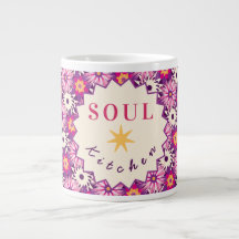 Motif floral décoratif Rose Violet Astra Moderne