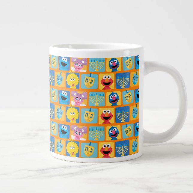 Grande Tasse Motif Hanoukka de Sesame Street (Droite)