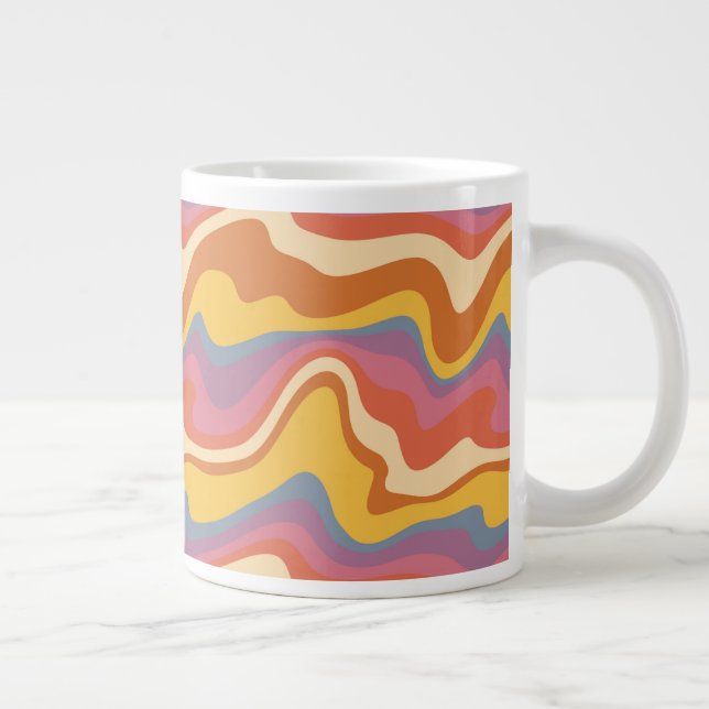 Grande Tasse Motif rétro super (Droite)
