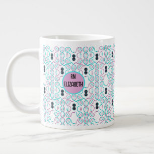 Grande Tasse Motif sans couture du serpent