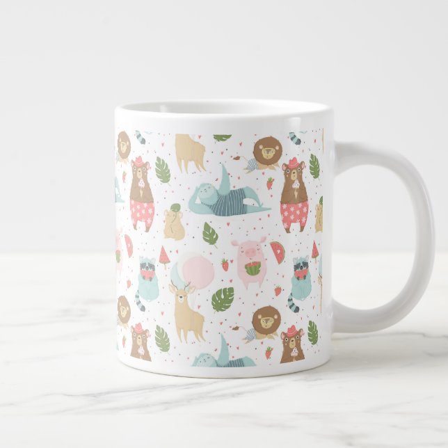 Grande Tasse Motif Sloth & Friends (Droite)