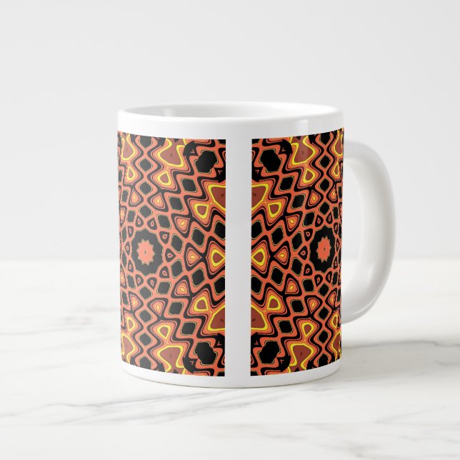 Grande Tasse Motif SUNSET (Devant droit)