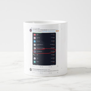 Grande Tasse Mr.Blockchain22 Pause XDC Liste sur Uphold