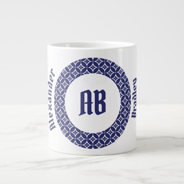 Grande Tasse Musique Jumbo Ring Indigo Blossom (Devant)