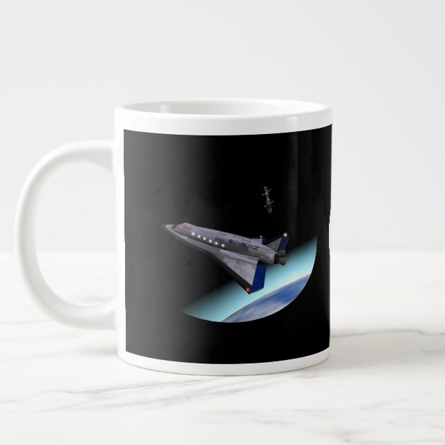 Grande Tasse Navette spatiale El Al Maslool (Gauche)