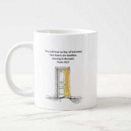 Grande Tasse Ne Craignez Pas Les Mauvaises Nouvelles - Psaume 1