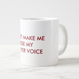 Grande Tasse Ne m'oblige pas à utiliser la musique vocale de m