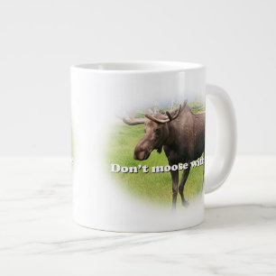 Grande Tasse Ne t'agite pas avec moi, orignal de l'Alaska