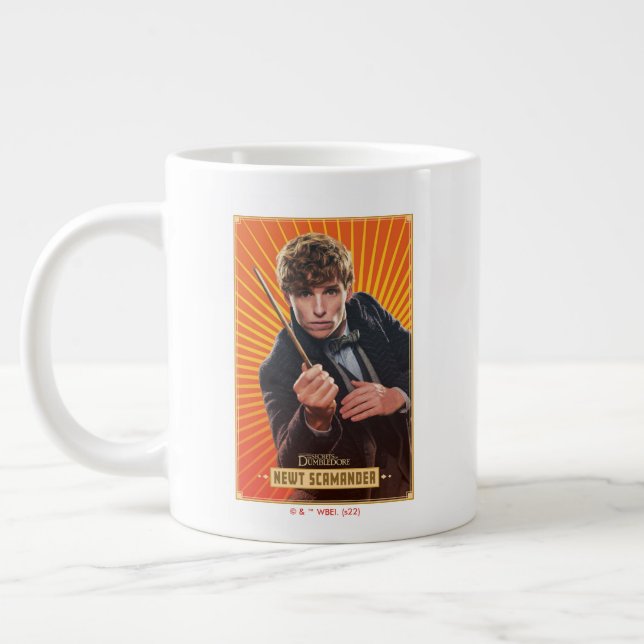 Grande Tasse Newt Scamander Character Graphic (Gauche)