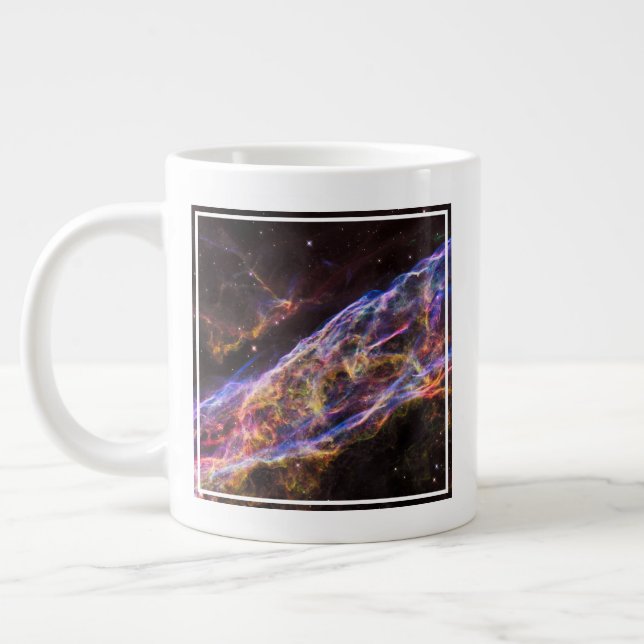 Grande Tasse Ngc 6960, La Nébuleuse De La Sorcière. (Gauche)