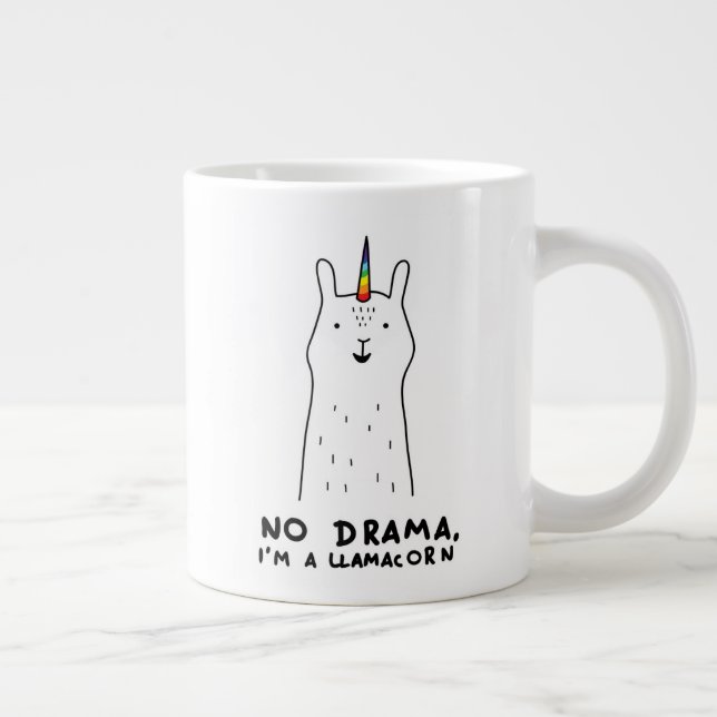 Grande Tasse No Drama I'm A Llamacorn (Droite)