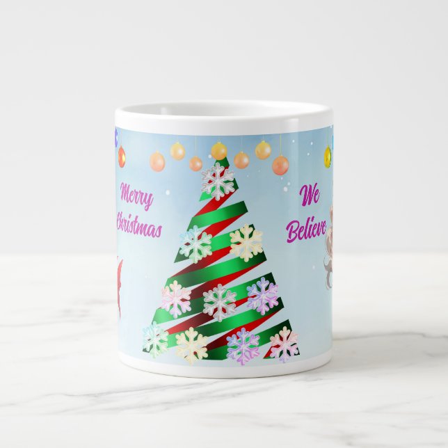 Grande Tasse Noël de la mère (Devant)