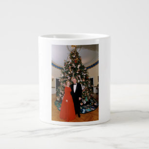 Grande Tasse Noël du président américain Bill Clinton et Hillar