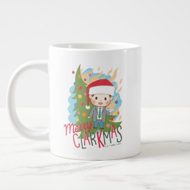 Grande Tasse Noël vacances Joyeux Clarkmas (Gauche)