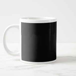 Grande Tasse Noir intemporel PERSONNALISABLE
