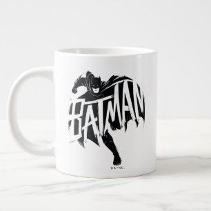 Grande Tasse Nom de la brosse encre Batman