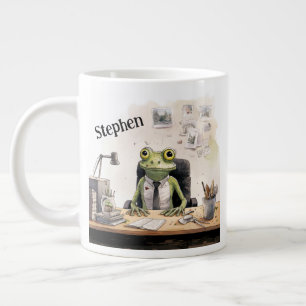 Grande Tasse Nom personnalisé du jour du professionnel administ