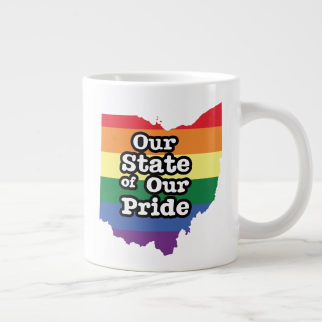 Grande Tasse Notre État de notre fierté| Ohio (Droite)