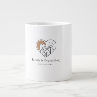 Grande Tasse Notre famille heureuse
