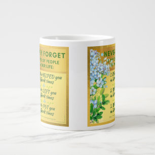 Grande Tasse N'oubliez jamais l'inspiration