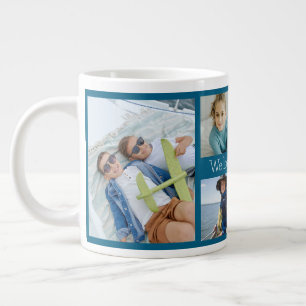 Grande Tasse Nous vous aimons Papa Grand-père 6 Photo 