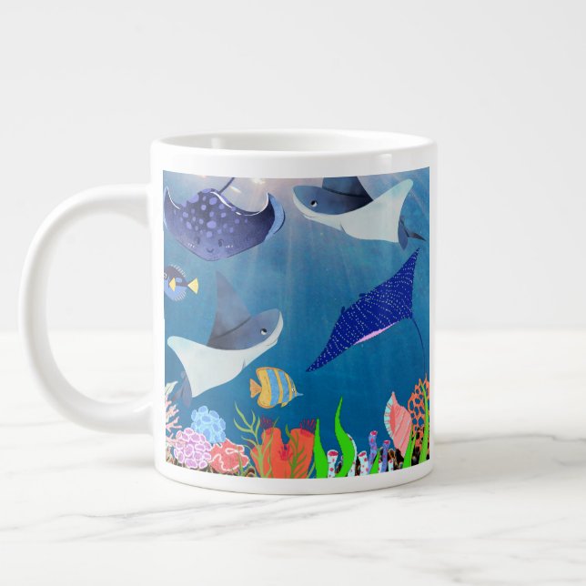 GRANDE TASSE NOUVELLE-ZÉLANDE LE MEILLEUR PÈRE DAD KIWI (Gauche)