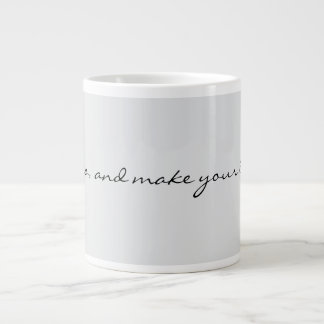 Grande Tasse Now Go and Make Your Legend Inspirational Motivati