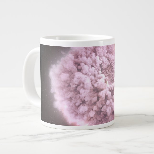 Grande Tasse Nuage De Débris De Deux Étoiles Neutrons (Devant gauche)