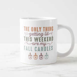 Grande Tasse Obtenir mes bougies automnales