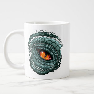 Grande Tasse Œil de prédateur reptile primal