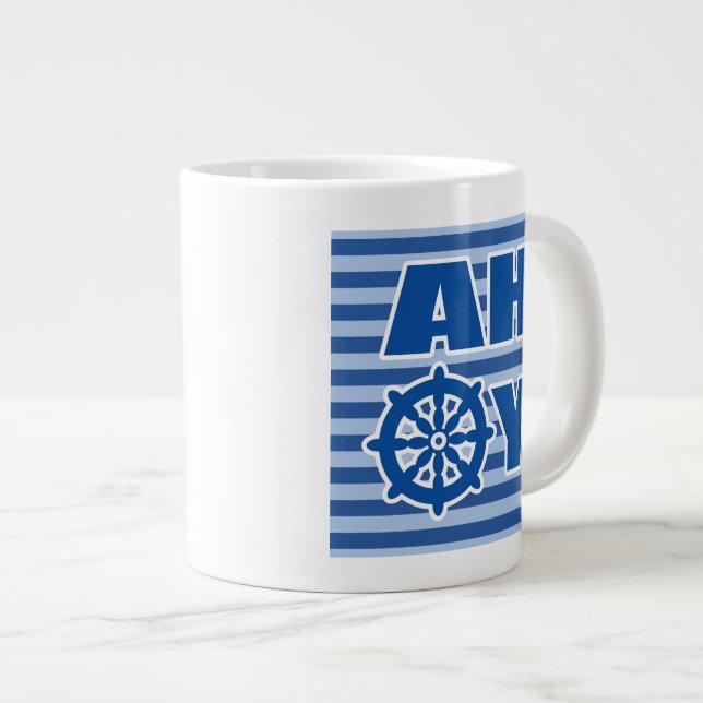 Grande Tasse Oh affiche de crèche (Devant droit)