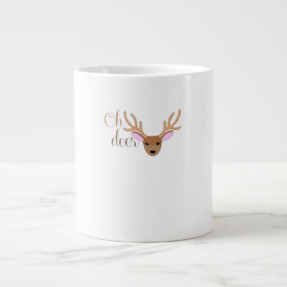 Grande Tasse Oh Deer Artistic Style 