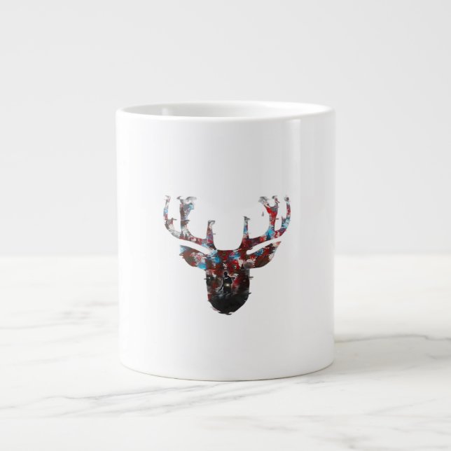 Grande Tasse Oh Deer Minimal Style  (Devant)