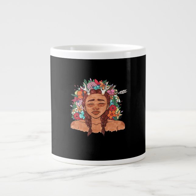 Grande Tasse Oh Deer Modern Aesthetic  (Devant)