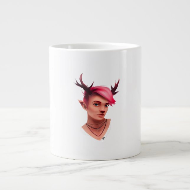 Grande Tasse Oh Deer Simple Creative Style  (Devant)