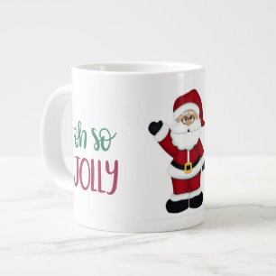 Grande Tasse Oh So Jolly Père Noël Design