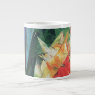 Grande Tasse Oiseaux (Vogel) par Franz Marc, Cubisme Vintage Ar