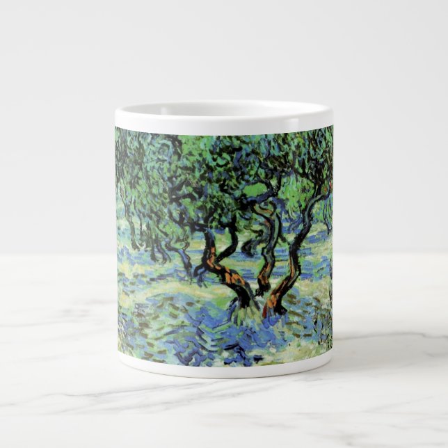 Grande Tasse Oliveraie par Vincent van Gogh (Devant)