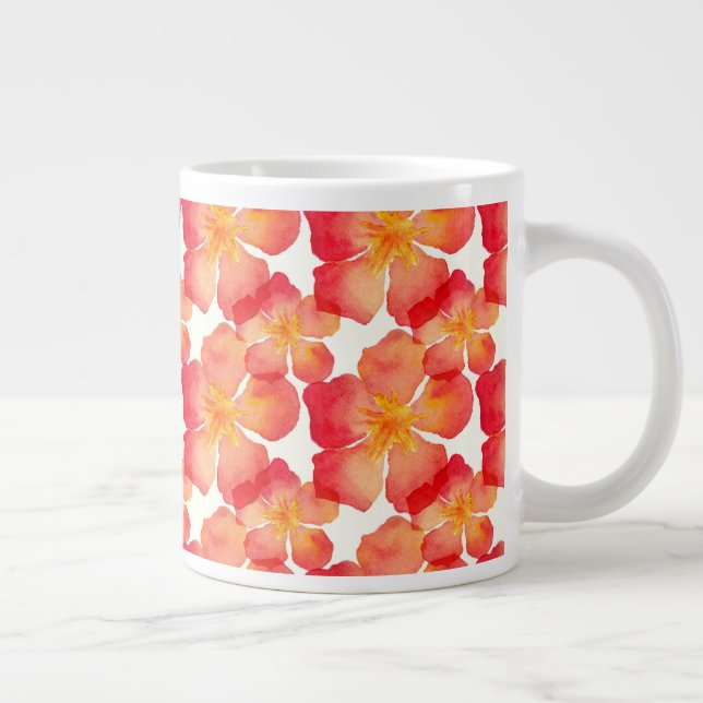 Grande Tasse Orange Oleandre (Droite)