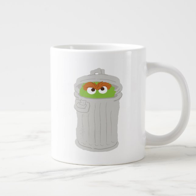 Grande Tasse Oscar le Groupement et sa poubelle (Droite)