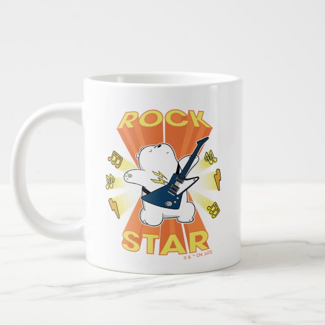 Grande Tasse Ours de glace - Rock Star (Gauche)